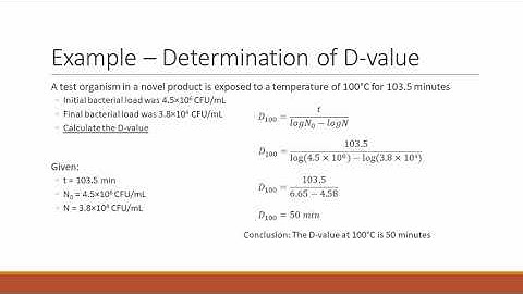 Determination of D and Z values final cut