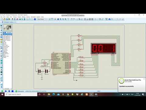4 Digit 7-segment Display with PIC controller - 4 Digit Up Counter ...