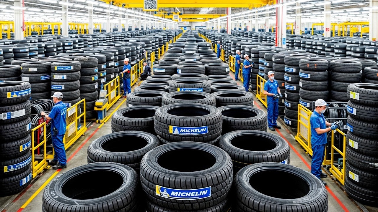 Como é feito: MAIS de 2,5 BILHÕES de PNEUS por Ano | A Indústria que Move o Mundo