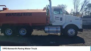 1993 Kenworth Paving Lj0849Rj993B