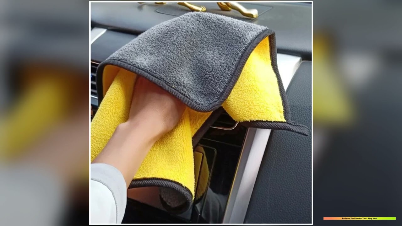 126 Pack Car Cleaning Cloth Professional Cleaning Car Wiping Microfiber Towel Car Wash Towel