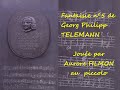 Fantaisie n5 de g p telemann au piccolo  aurore filmon