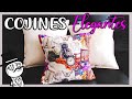 Cojines decorativos, elegantes y modernos en 8 minutos [Tienes que hacerlos] | LATIN DIY