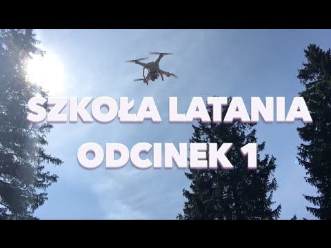 Szkoła latania dronami - odcinek 1, podstawy z Hubsan