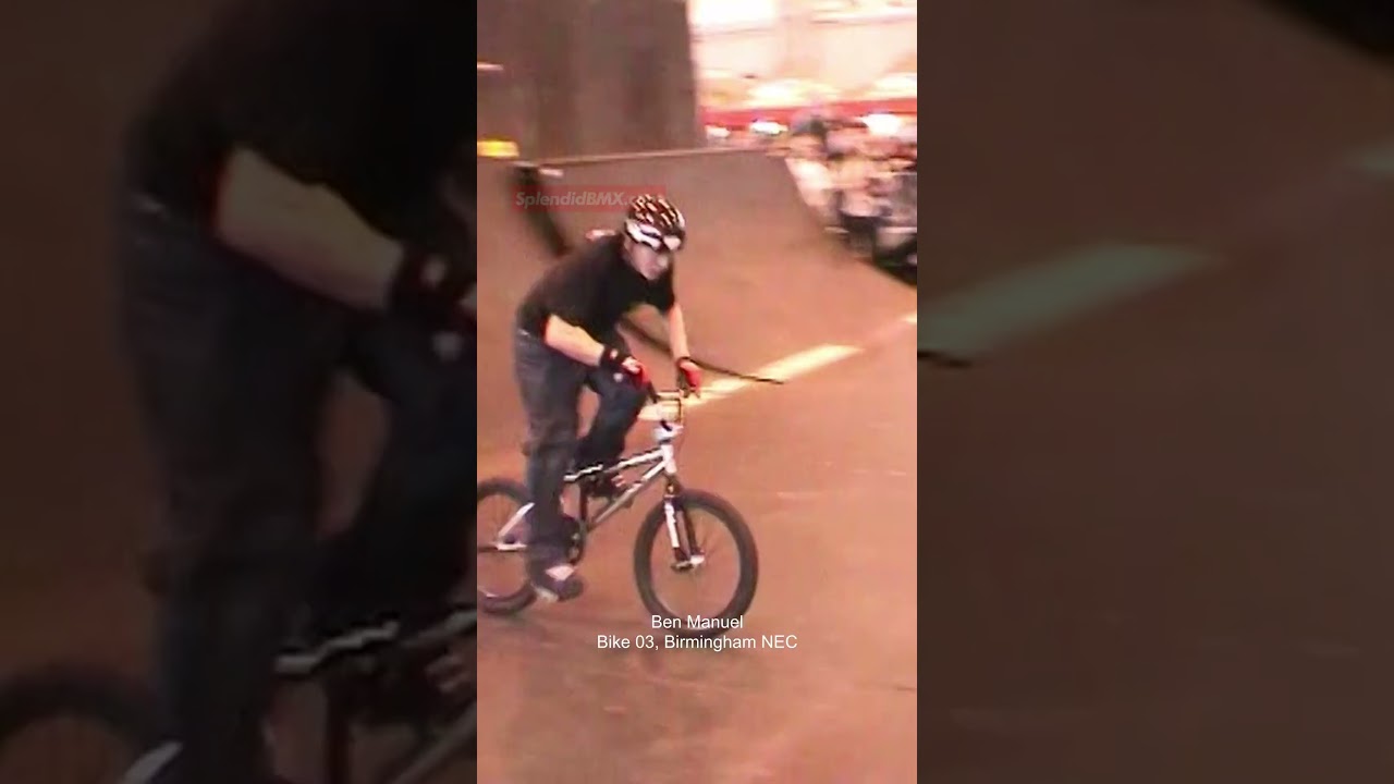 2003: BEN MANUAL, Bike 03, Birmingham NEC Freestyle BMX Show - MID SCHOOL BMX HISTORY!!