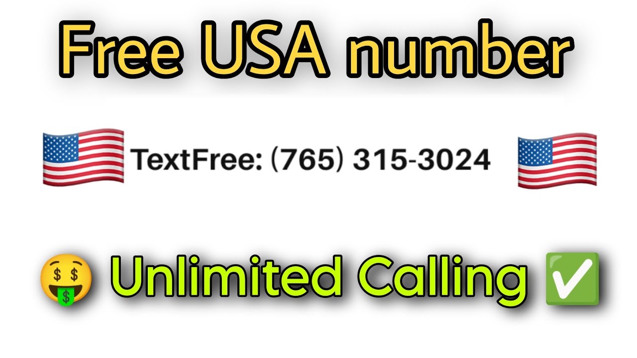 how-to-get-free-usa-number-part-2-youtube