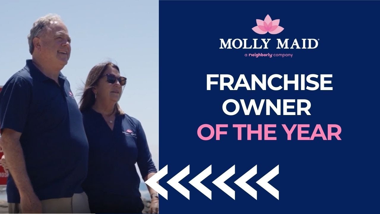 Turning Passion Into Success: Scott & Janet Sims 2025 Molly Maid® Franchise Owners of the Year