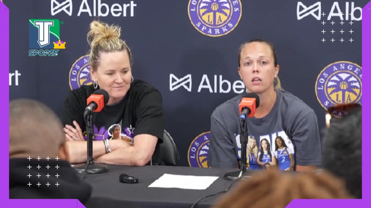 Lynne Roberts, Azura Stevens & Julie Allemand HAPPY to keep the Sparks' PLAYOFF hopes alive