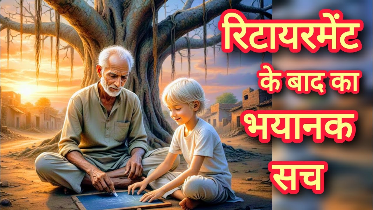 रिटायरमेंट के बाद का भयानक सच | हिसाब का आखिरी पन्ना एक रिटायर्ड ऑफिसर और उस रहस्यमयी बच्चे की कहानी