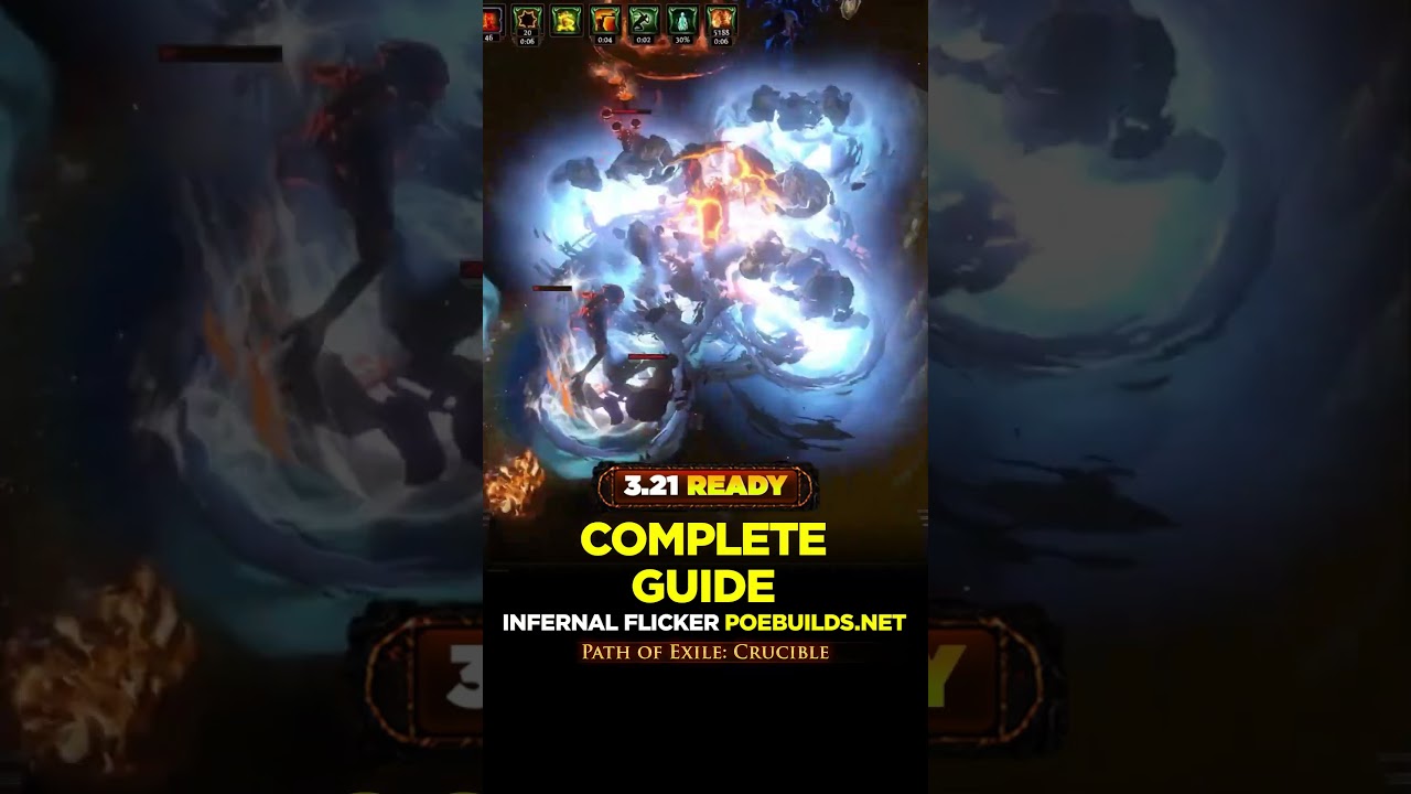 [POE 3.21] INFERNAL FLICKER STRIKE - COMPLETR GUIDE - POE CRUCIBLE LEAGUE