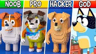 LEGO ALL Characters in Bluey (COMPILATION №8) : Noob, Pro, HACKER! / (Bluey)