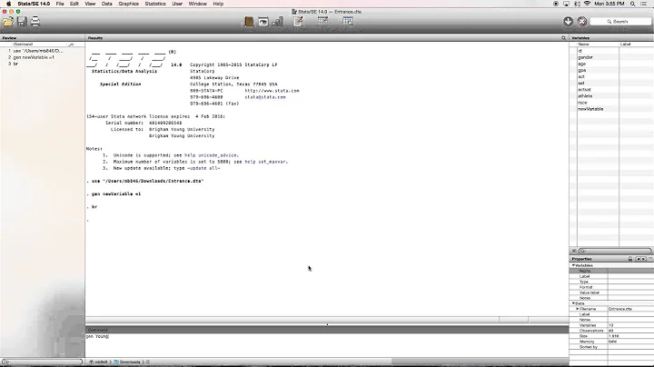 Dummy Variables using the gen command in Stata