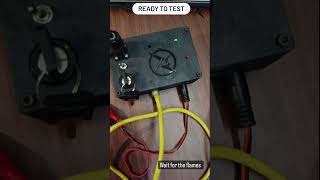 First Static Fire Test of Solid Rocket Motor