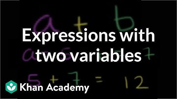 Expressions with two variables | Introduction to algebra | Algebra I | Khan Academy