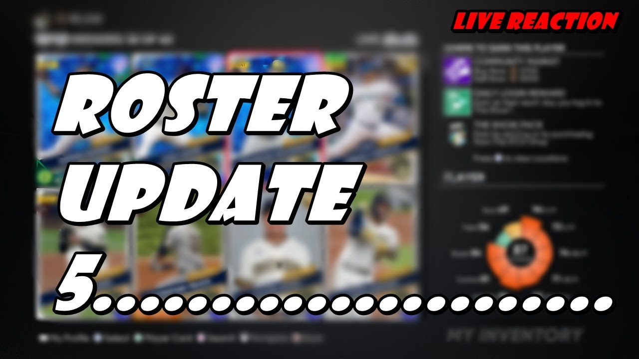 MLB The Show 21 ROSTER UPDATE 5! Tips & Good Investments! ( New Diamonds) LIVE REACTION
