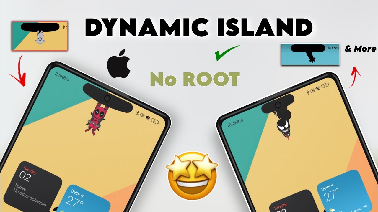 ENABLE Dynamic Island New Style In Any Xiaomi Device Without Root ...