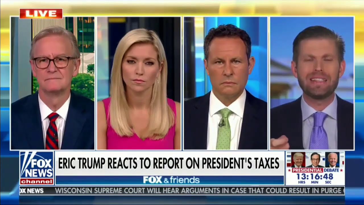 Eric Trump On Fnc S Fox Friends Youtube