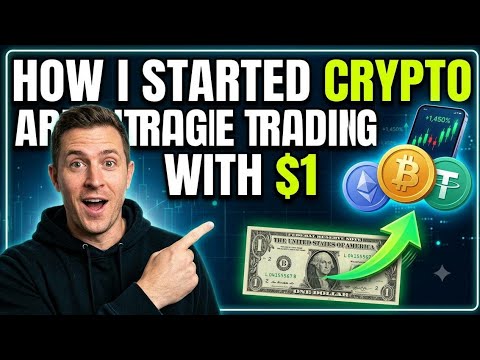 I Started Crypto Arbitrage Day Trading With Just $1 in 2026 