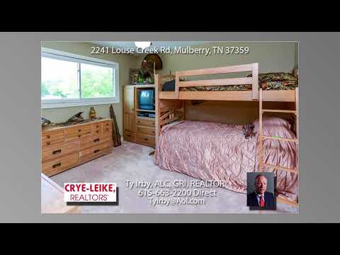 2241 Louse Creek Rd, Mulberry, TN home video tour