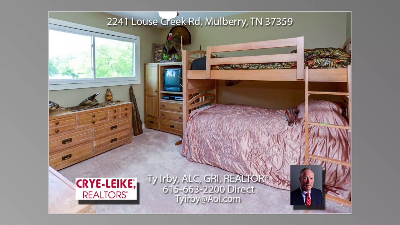 House for Sale 2241 Louse Creek Rd, Mulberry, TN 37359 YouTube