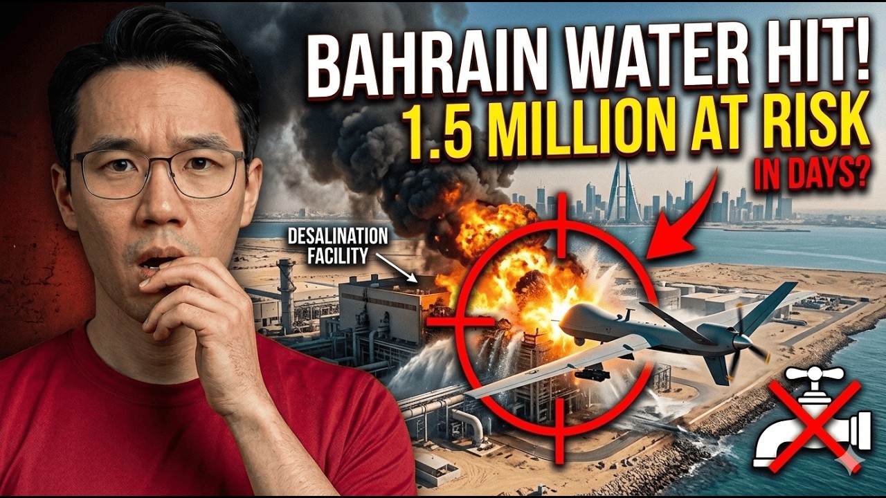 A Cheap Iranian Drone Hit Bahrain’s Freshwater Plant — 1.5 Million People at Risk