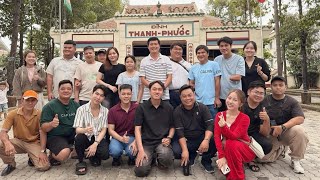 Khuong Dua was present at Thanh Phuoc Temple (Go Dau, Tay Ninh) to hold the 
