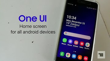 Get Samsung One UI (Android 9.0) Home Screen Look On Any Android Device