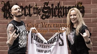 GUY VERCRUYSSE lead singer REJECT THE SICKNESS - Interview 13.08.2023 - HeadBangers LifeStyle