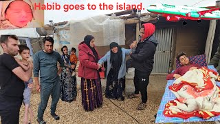 Newborn Footprints at Mr Hassan Family Farm: Habib went to Island to Find Private Tat