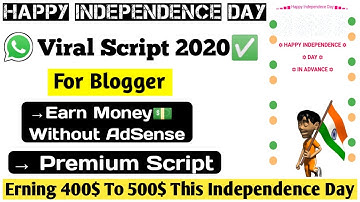 15 Aug Viral Script🔥🔥🔥 || whatsapp viral script kaise banaye mobile se || Technical Tanecha