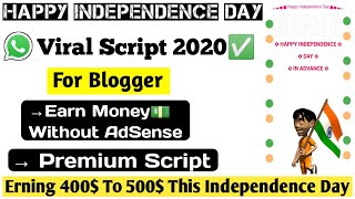 15 Aug Viral Script🔥🔥🔥 || whatsapp viral script kaise banaye mobile se || Technical Tanecha screenshot 1