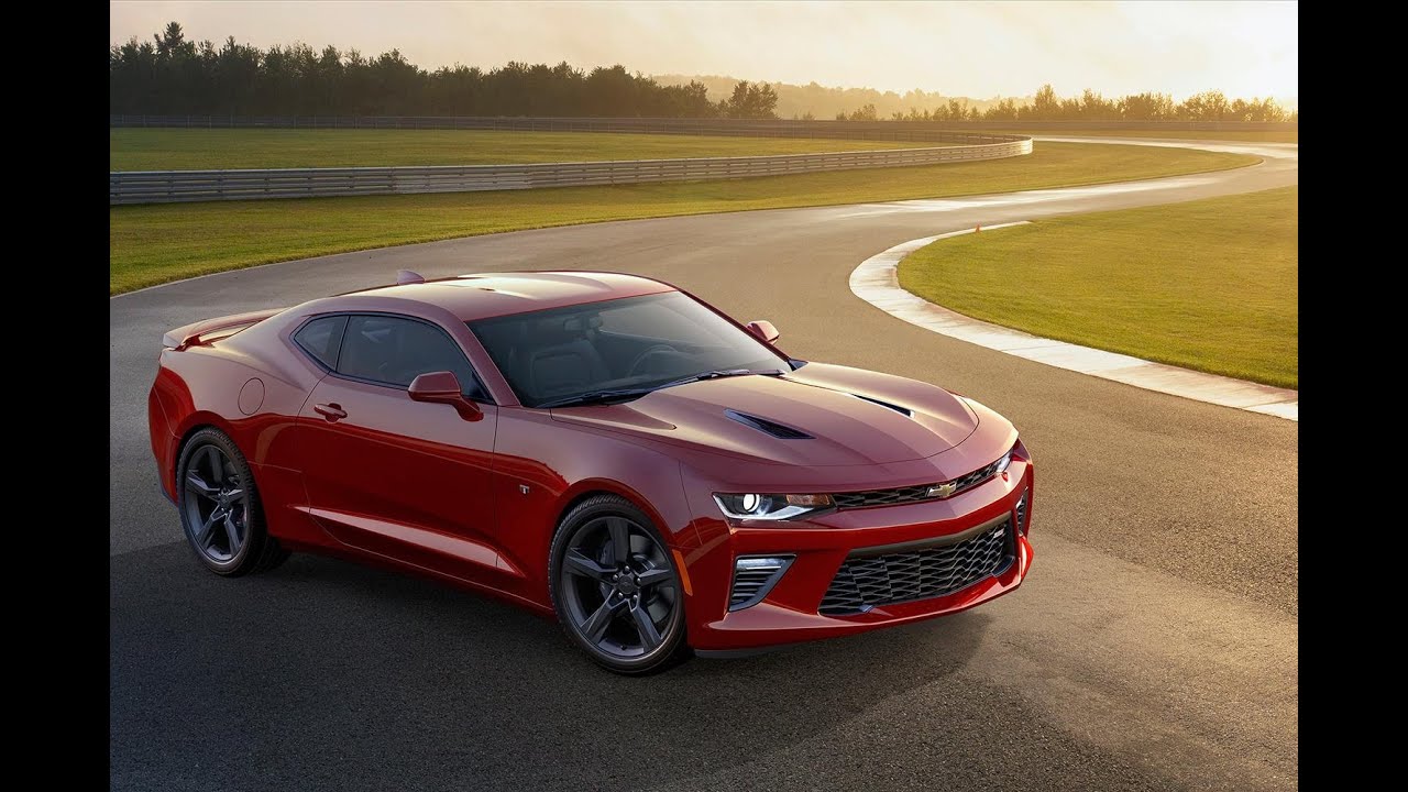 2016 Chevrolet Camaro Ss Dark Red At 2015 Miami Motor Show