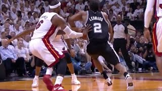 Kawhi Leonard Exposes LeBron's Overrated Defense - 2014 NBA Finals