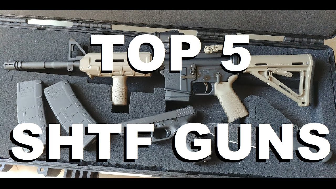 Survival Battery Top 5 SHTF Guns YouTube