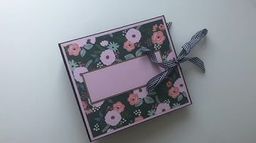 Interactive 8x8" Mini album Project Share - Jen Hadfield/Recollections - the Avenue