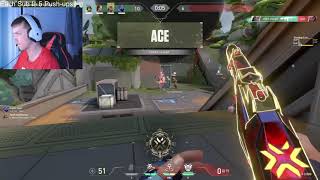 ACE with Yoru on Fracture in Competitive VALORANT