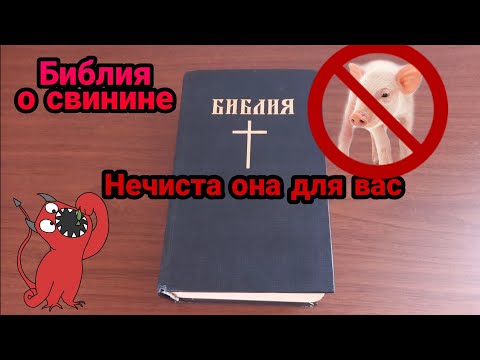 Где в Библии написано что нельзя есть свинину ?