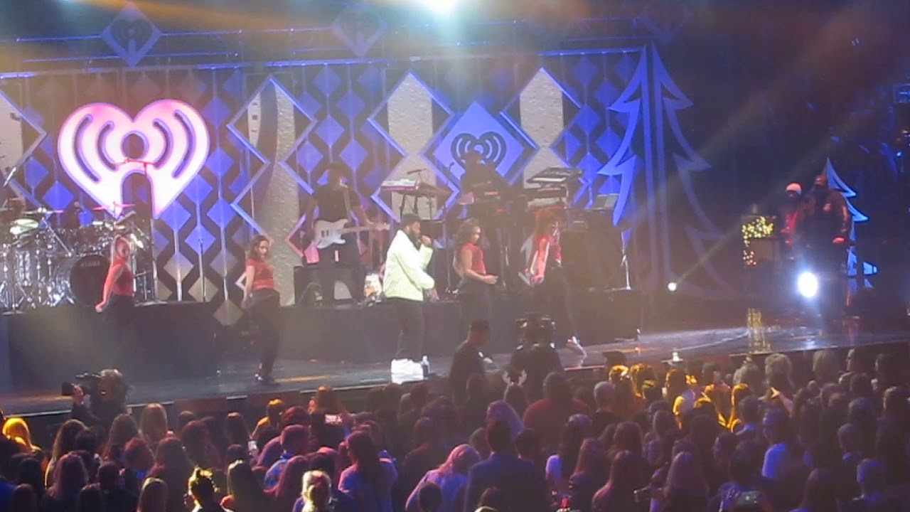 Khalid - Young Dumb & Broke z100 iHeartRadio Jingle Ball MSG 12/7/2018 Live