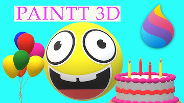 How to Use 3D Shapes in Paint 3D | Easy Beginner Tutorial
