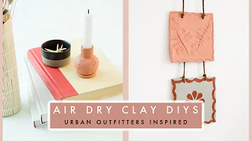 Air Dry Clay DIYs | Urban Outfitters Inspired Decor