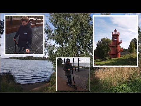 В поисках маяка ... катаемся на kugoo KIRIN MINI 2