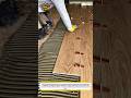 Flooring Tool Changed Everything #FlooringHack #ConstructionTools #OddlySatisfying