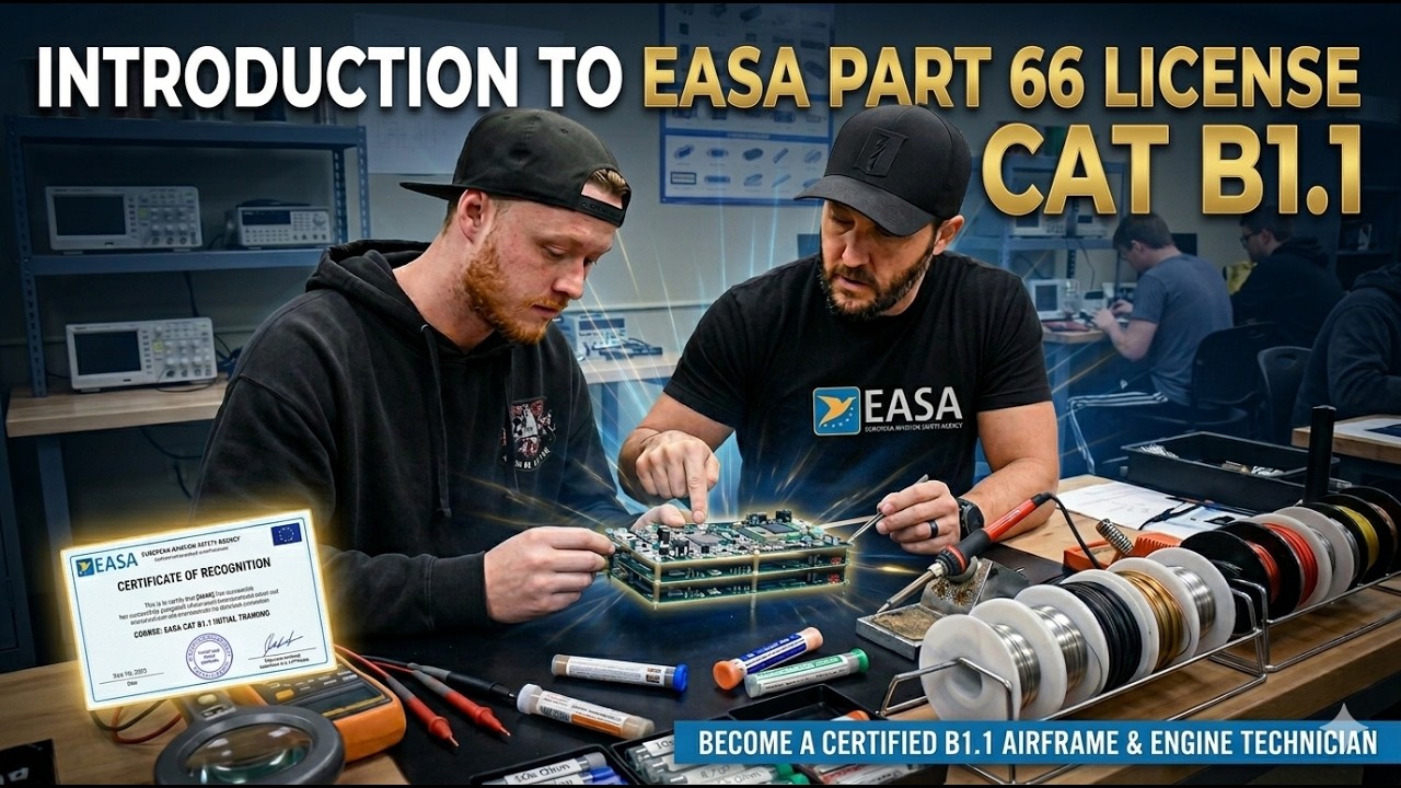 Introduction to EASA Part 66 Category B1.1 - YouTube
