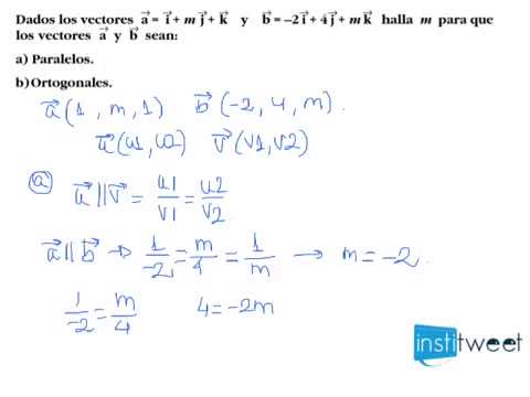 vectores perpendiculares