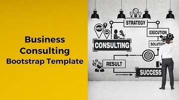 Business Consulting Bootstrap Template | Finance Business HTML Template