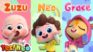 Neo Loves Rainbow Popcorn | Colors Song | Kids Songs | Starhat Neo | Yes! Neo