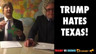 Why Donald Trump Hates Texas | Trump Vs Bernie