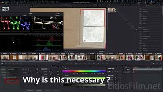 Highlight recovery feature Example. Davinci Resolve Tutorial. Camera Raw settings