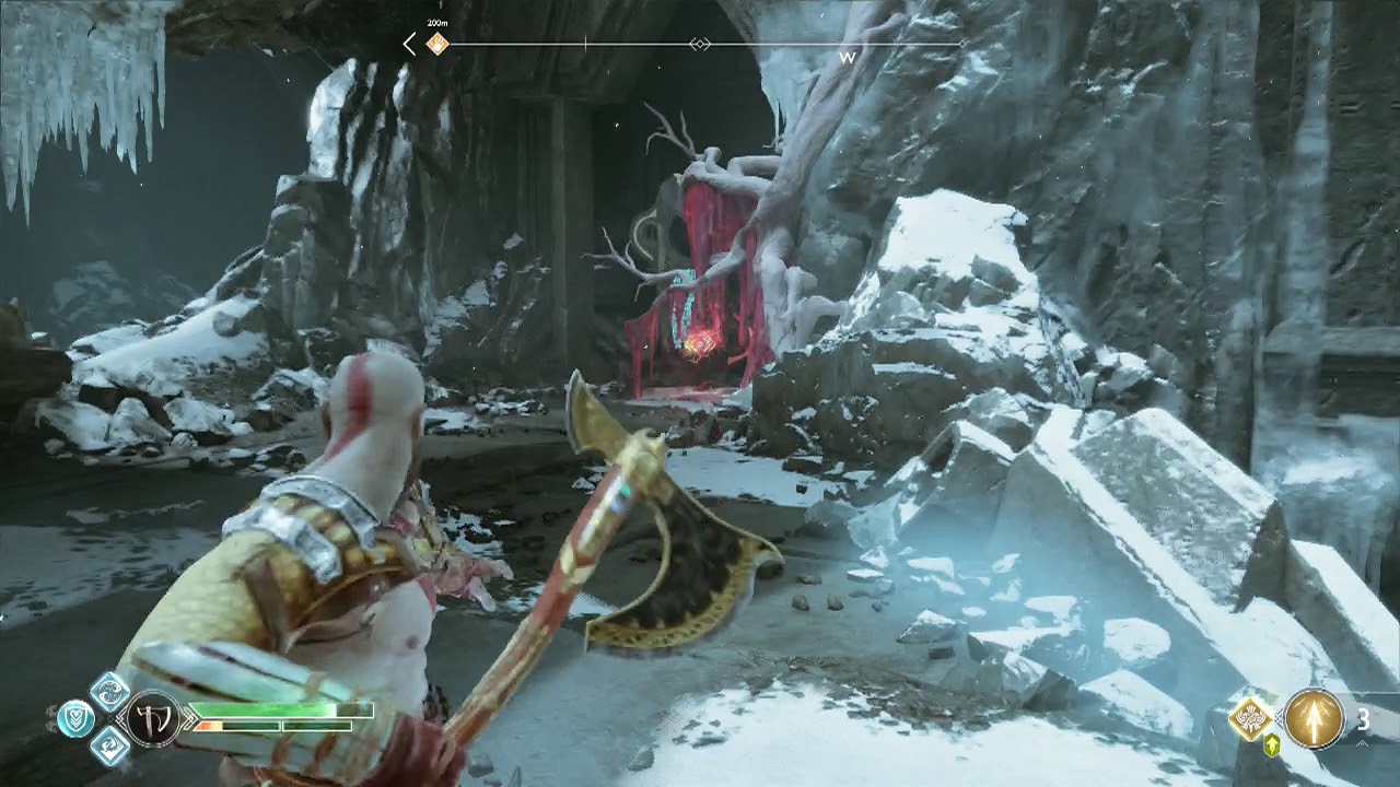 God of War Destroy Red Barrier Get Lore YouTube