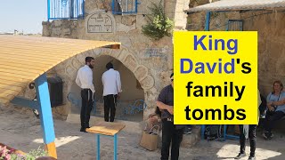 The tombs of Ruth and Jesse, the greatgrandmother and father of King David in Hebron